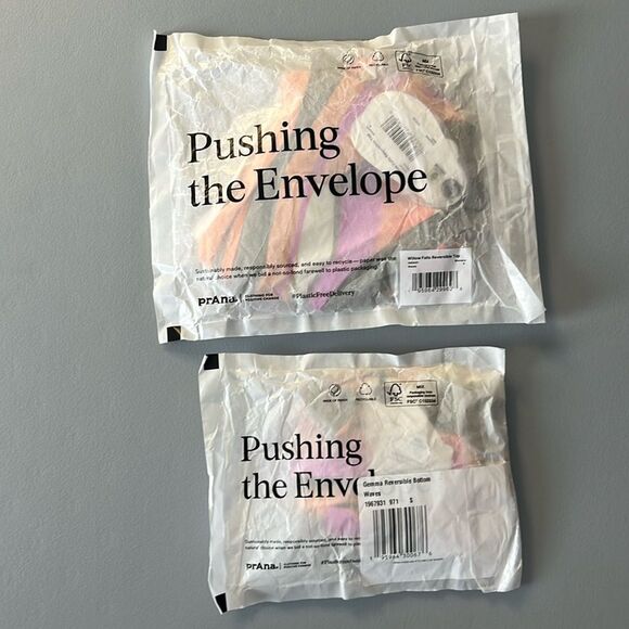 015 PrAna Willow Reversible Top & Gemma Reversible Bottom Bikini Set Multicolor - Picture 8 of 11